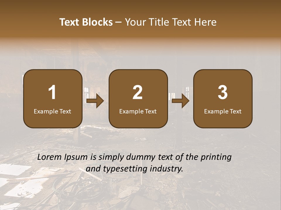 Industrial Interior PowerPoint Template