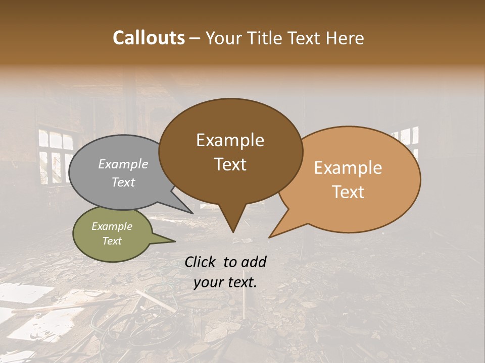 Industrial Interior PowerPoint Template