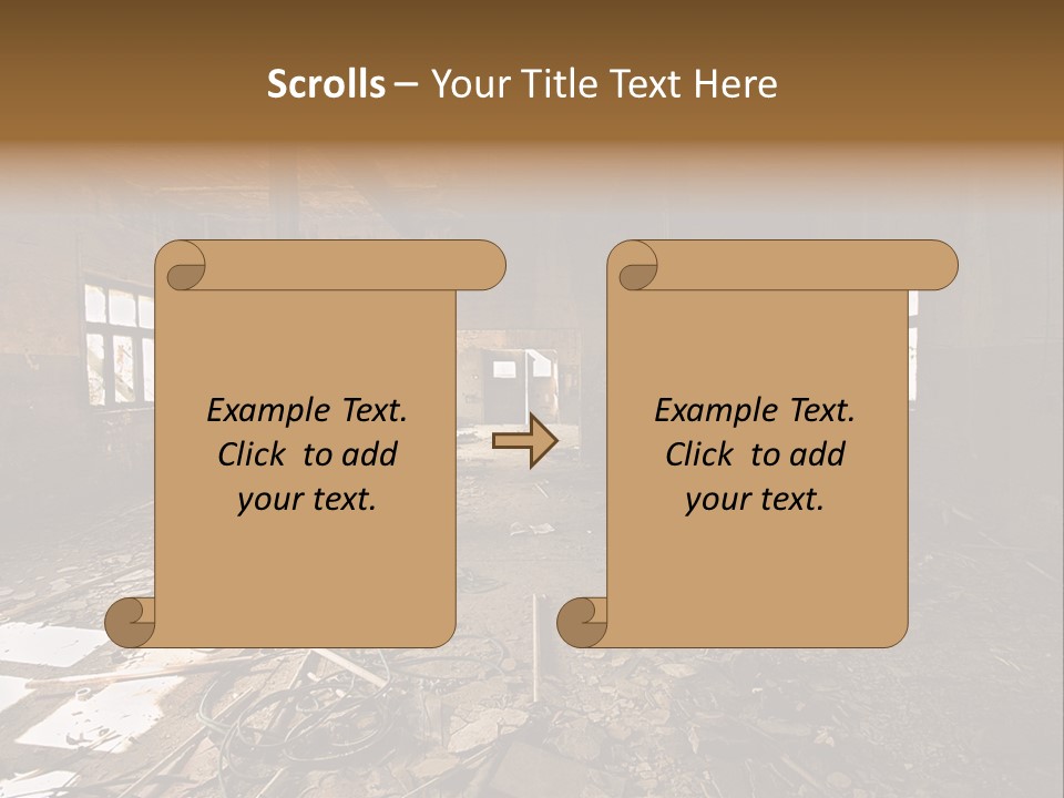 Industrial Interior PowerPoint Template