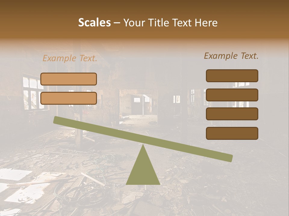 Industrial Interior PowerPoint Template
