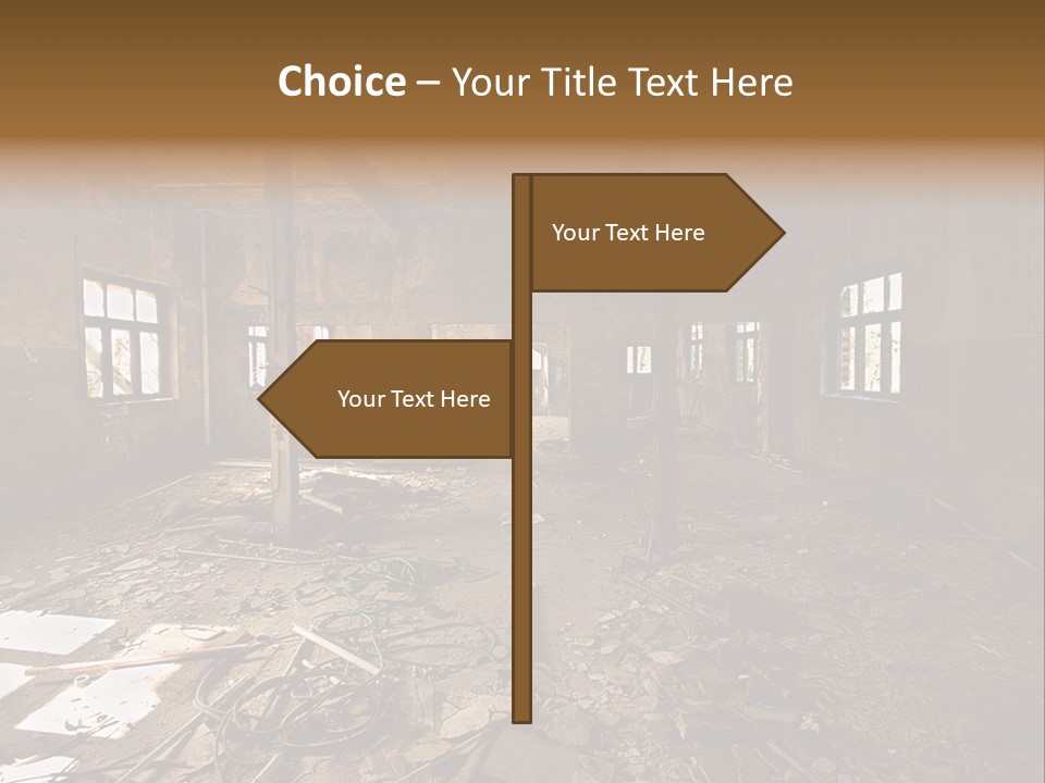 Industrial Interior PowerPoint Template