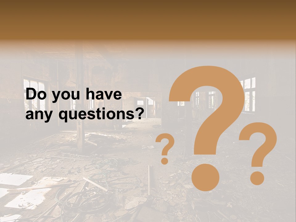 Industrial Interior PowerPoint Template