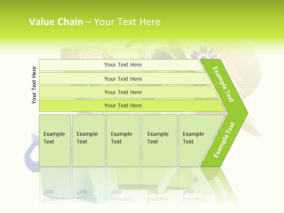 Beach Items PowerPoint Template