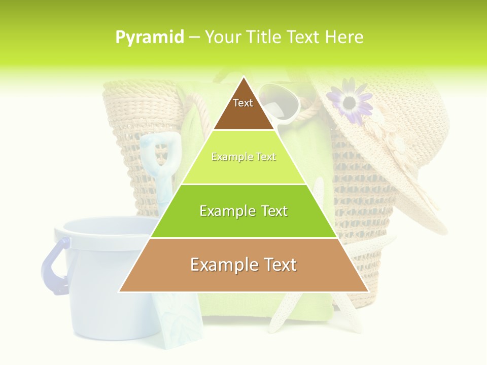 Beach Items PowerPoint Template