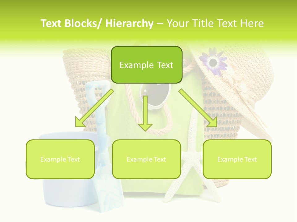 Beach Items PowerPoint Template