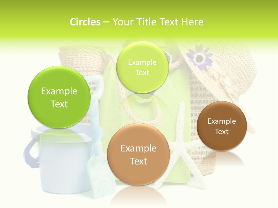 Beach Items PowerPoint Template