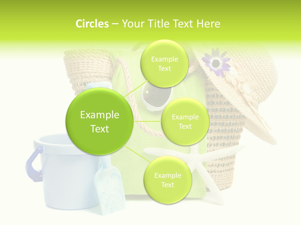 Beach Items PowerPoint Template