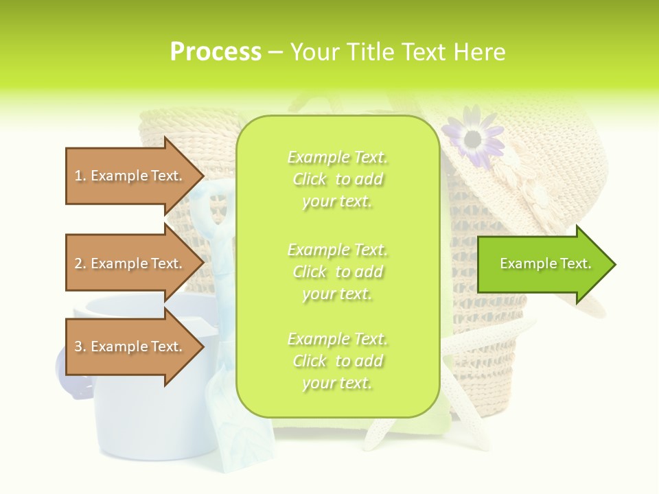 Beach Items PowerPoint Template