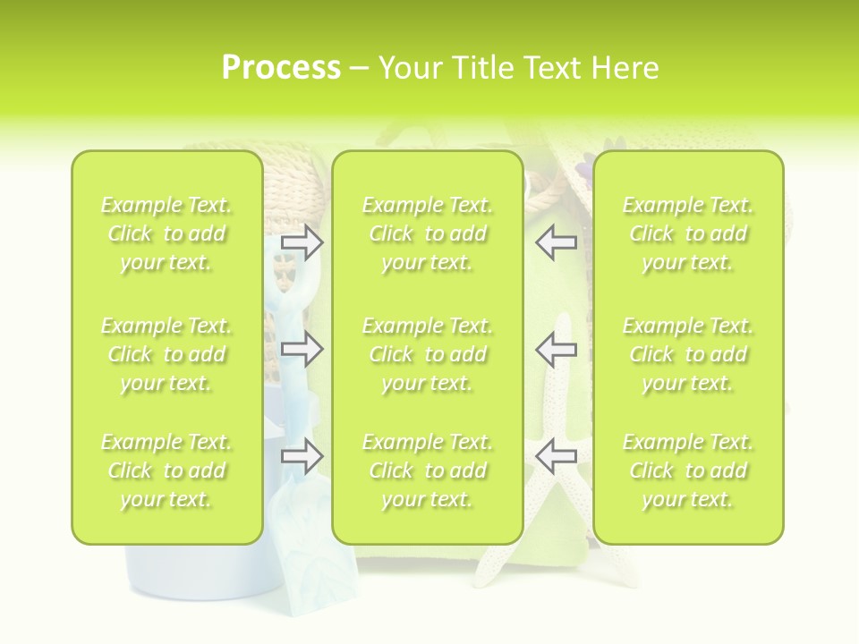 Beach Items PowerPoint Template