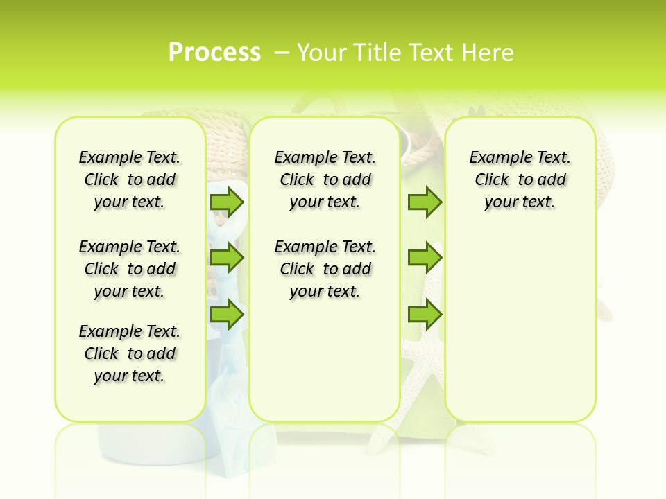 Beach Items PowerPoint Template