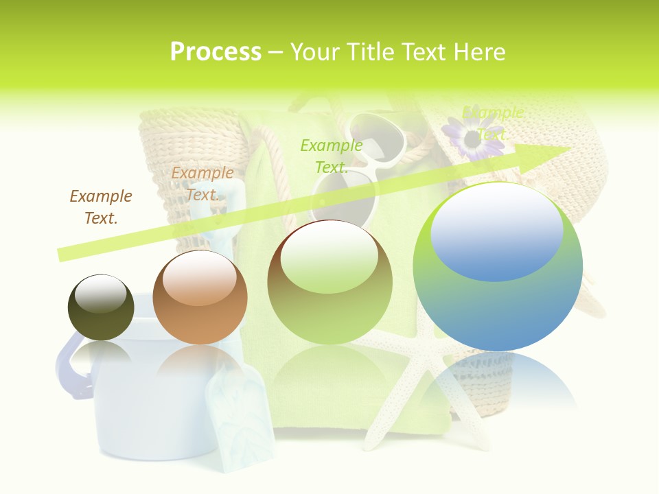 Beach Items PowerPoint Template