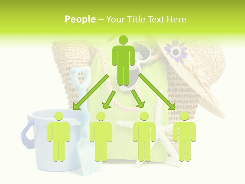 Beach Items PowerPoint Template