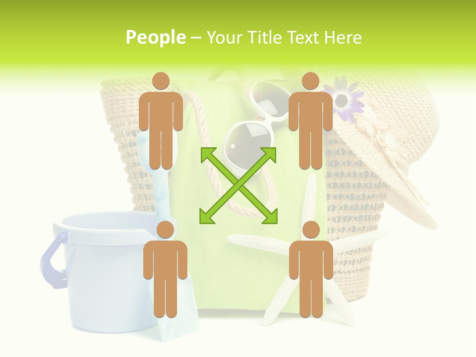 Beach Items PowerPoint Template