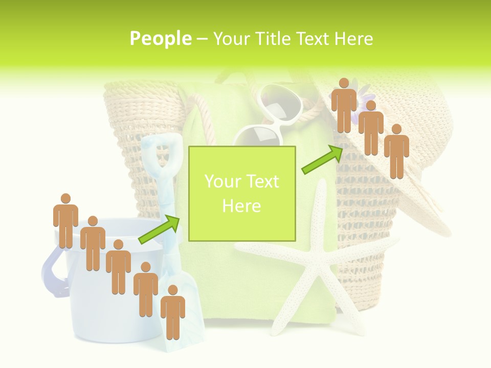 Beach Items PowerPoint Template