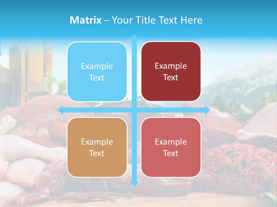 Butchers Meats PowerPoint Template