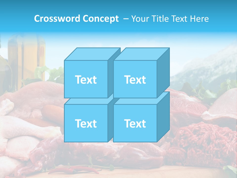 Butchers Meats PowerPoint Template
