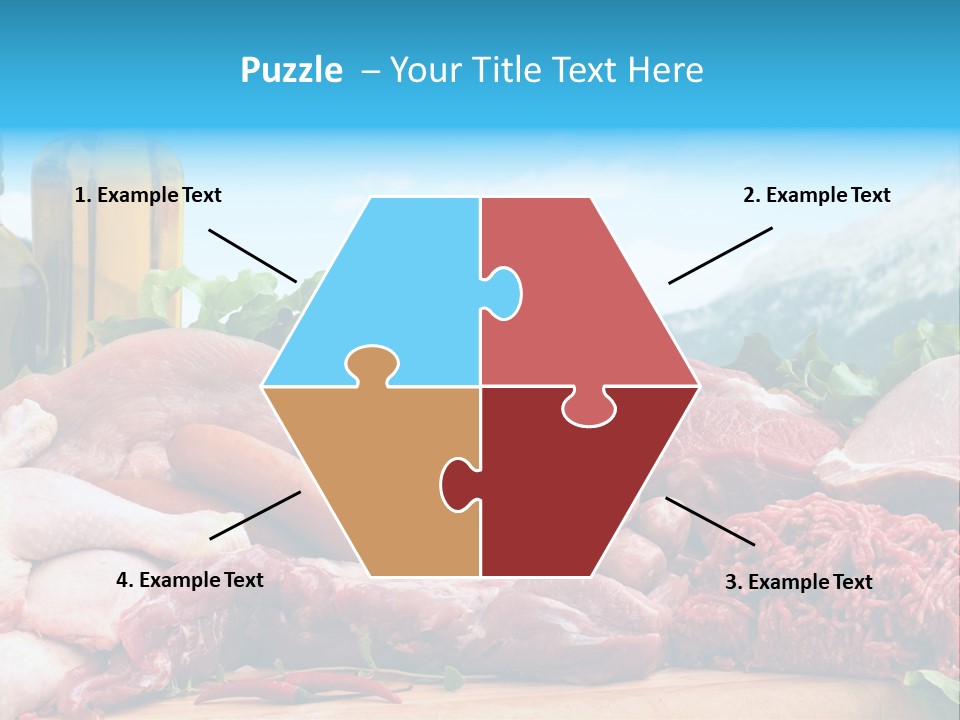 Butchers Meats PowerPoint Template