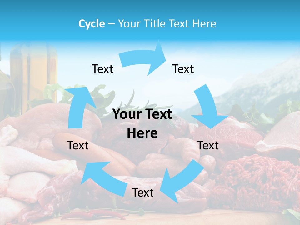 Butchers Meats PowerPoint Template