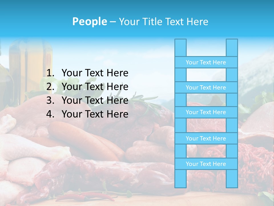 Butchers Meats PowerPoint Template