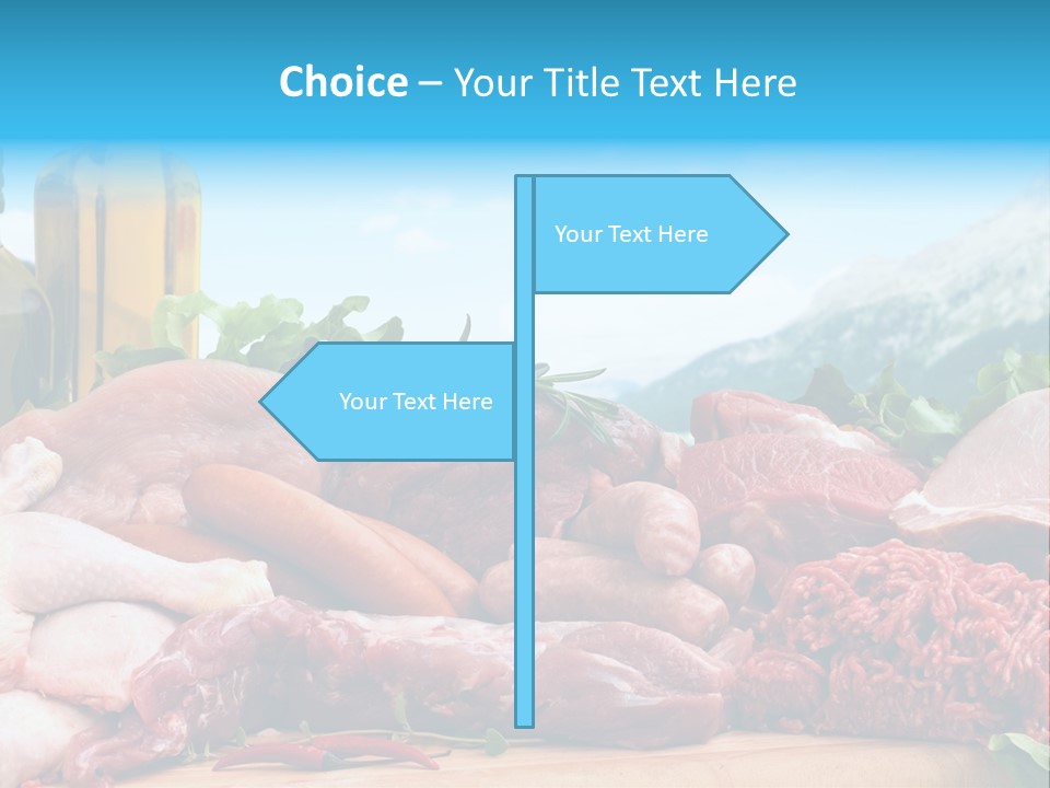 Butchers Meats PowerPoint Template