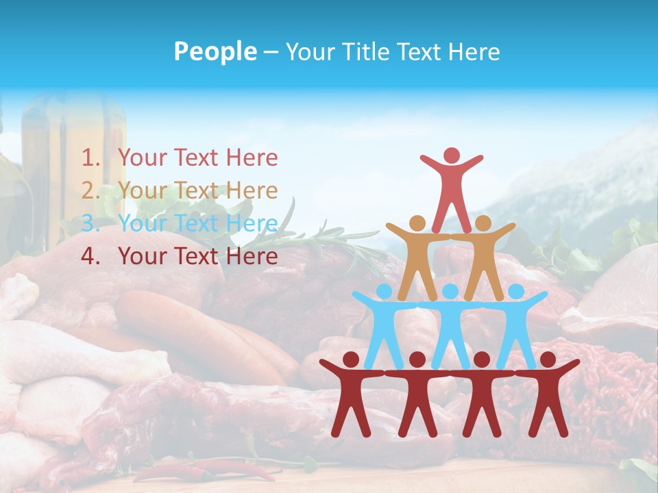 Butchers Meats PowerPoint Template