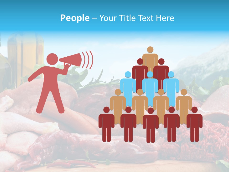 Butchers Meats PowerPoint Template