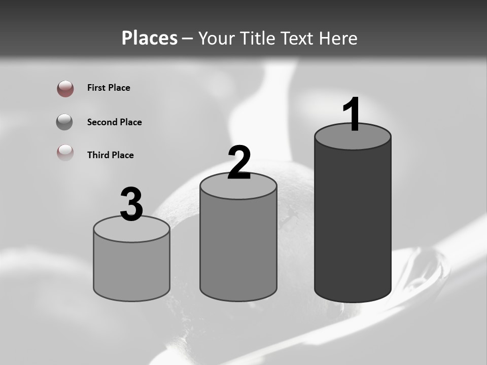 Snack Diet Black PowerPoint Template