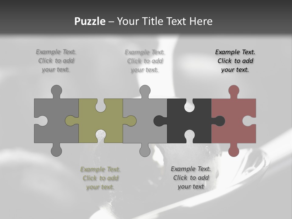 Snack Diet Black PowerPoint Template