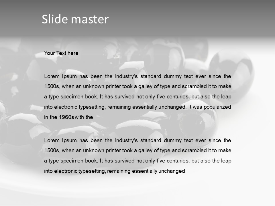 Antioxidant Background Shiny PowerPoint Template