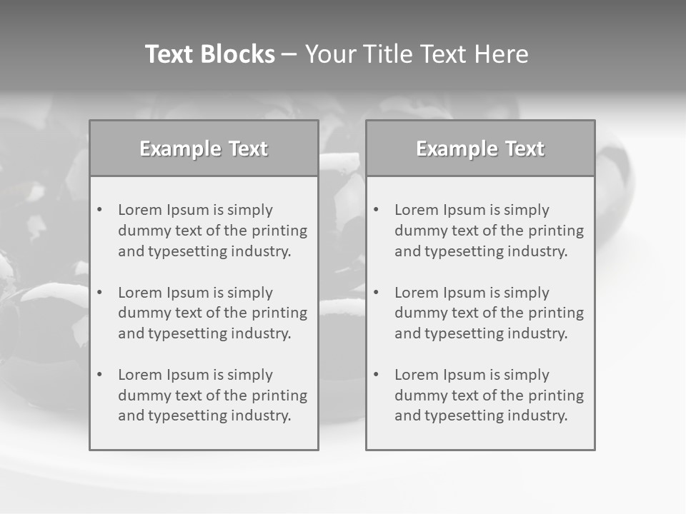 Antioxidant Background Shiny PowerPoint Template