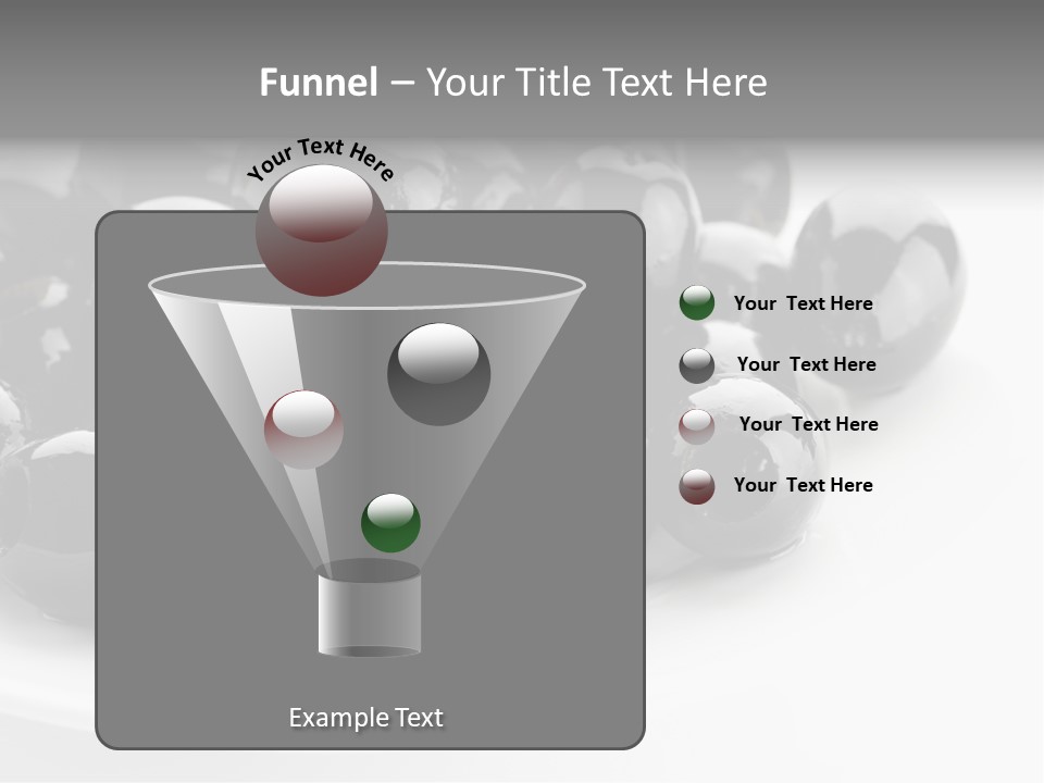 Antioxidant Background Shiny PowerPoint Template