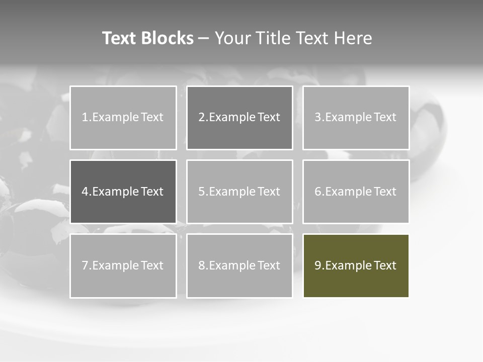 Antioxidant Background Shiny PowerPoint Template