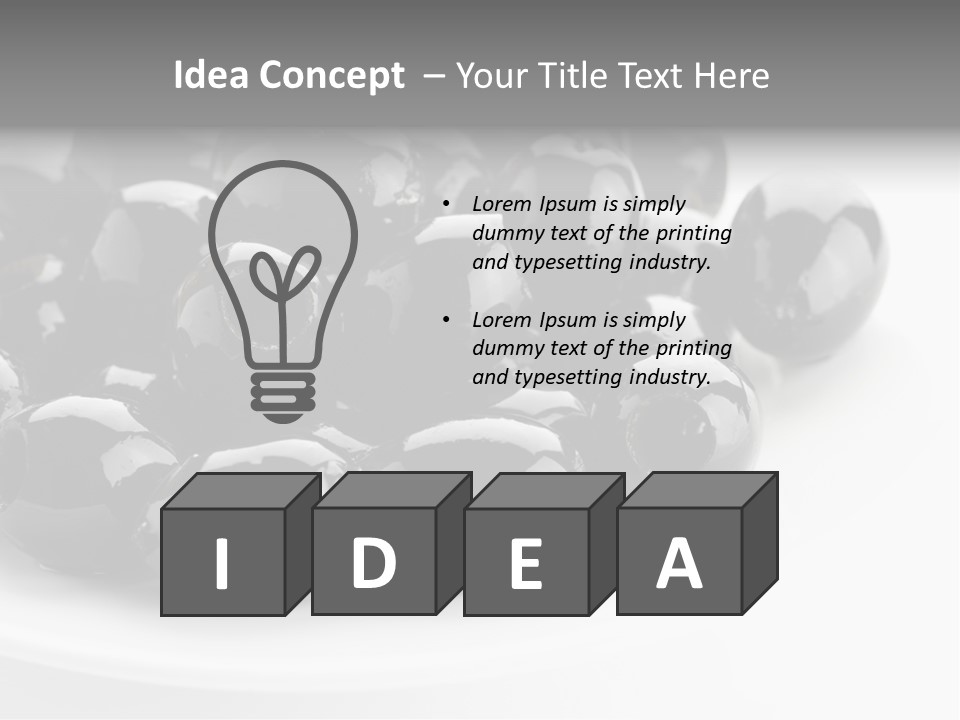 Antioxidant Background Shiny PowerPoint Template