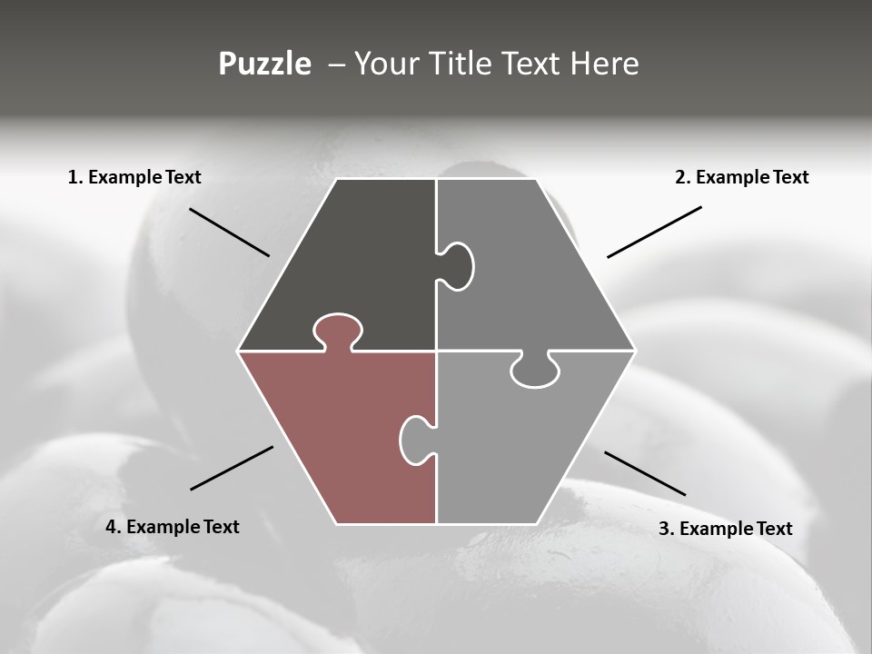 Vegetable Wet Ingredient PowerPoint Template