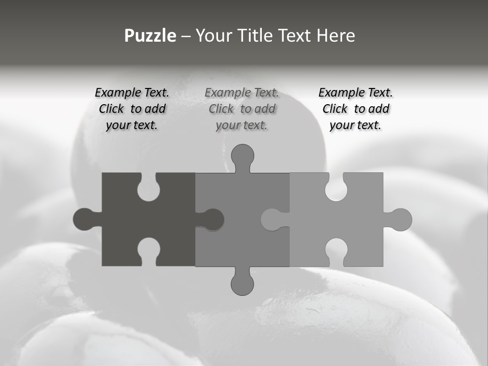 Vegetable Wet Ingredient PowerPoint Template