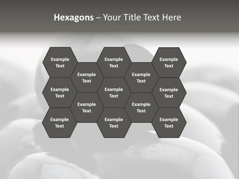 Vegetable Wet Ingredient PowerPoint Template