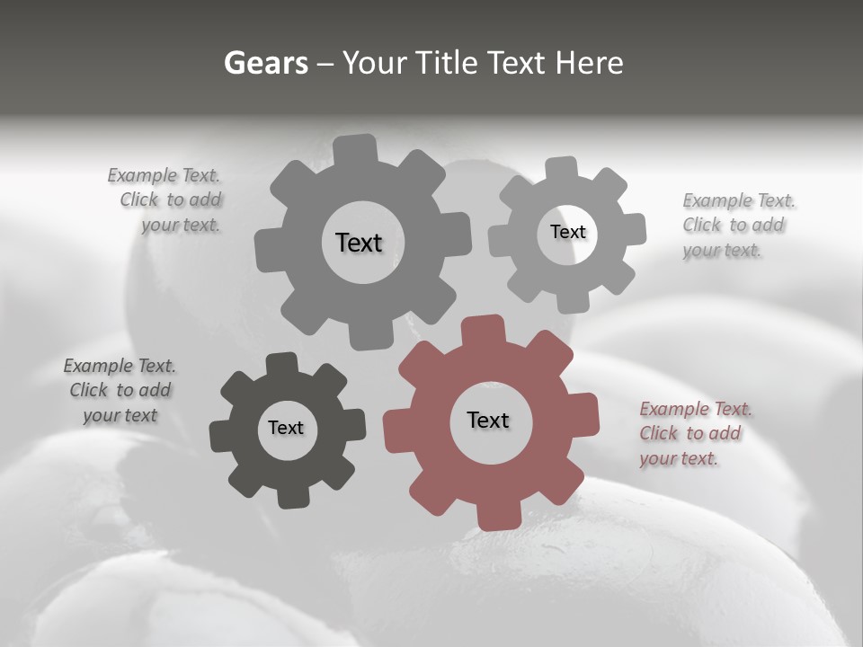 Vegetable Wet Ingredient PowerPoint Template