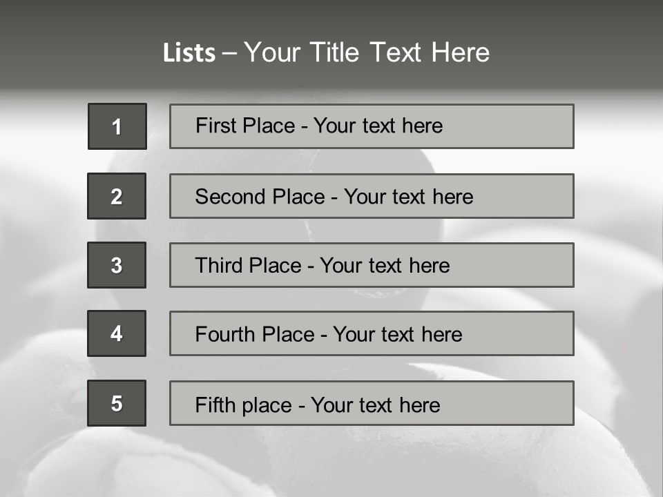 Vegetable Wet Ingredient PowerPoint Template