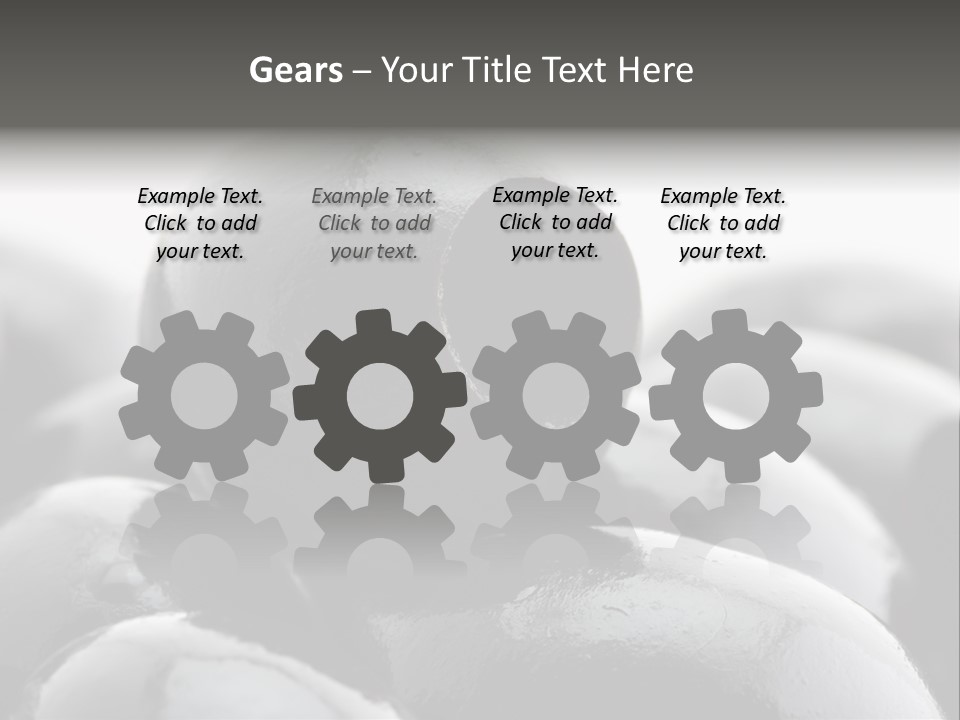 Vegetable Wet Ingredient PowerPoint Template