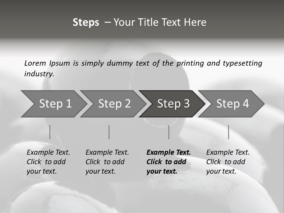 Vegetable Wet Ingredient PowerPoint Template