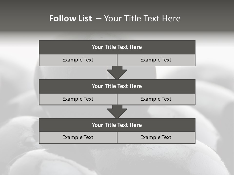 Vegetable Wet Ingredient PowerPoint Template