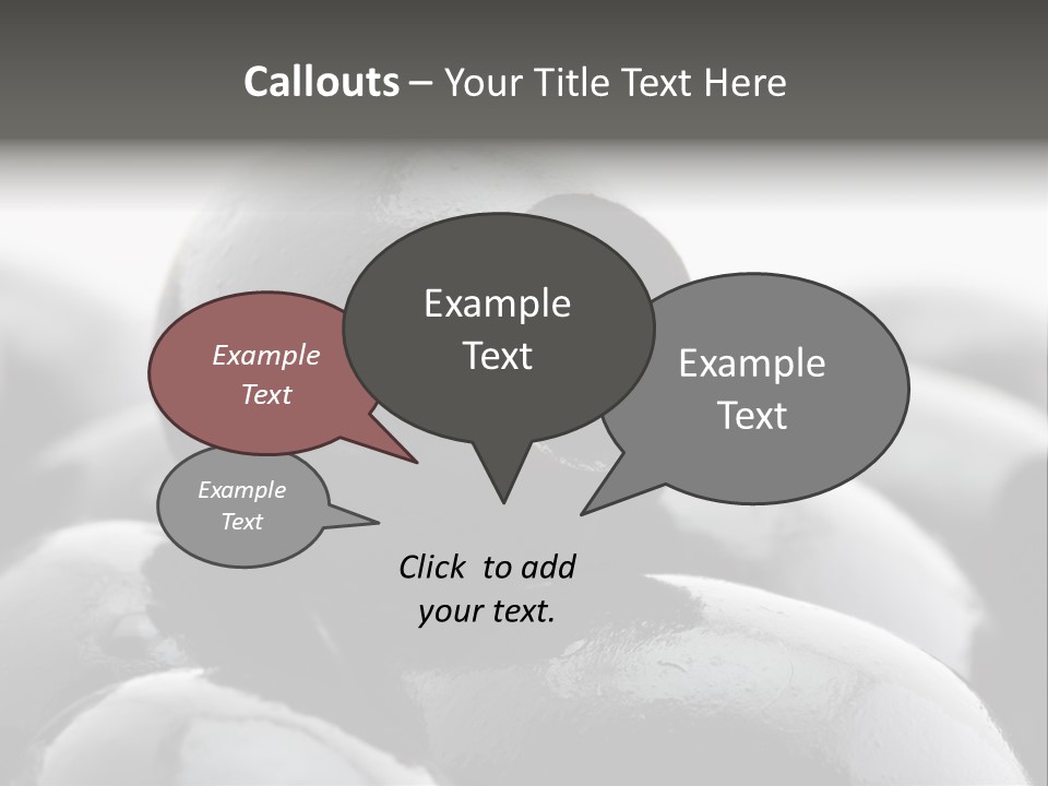 Vegetable Wet Ingredient PowerPoint Template