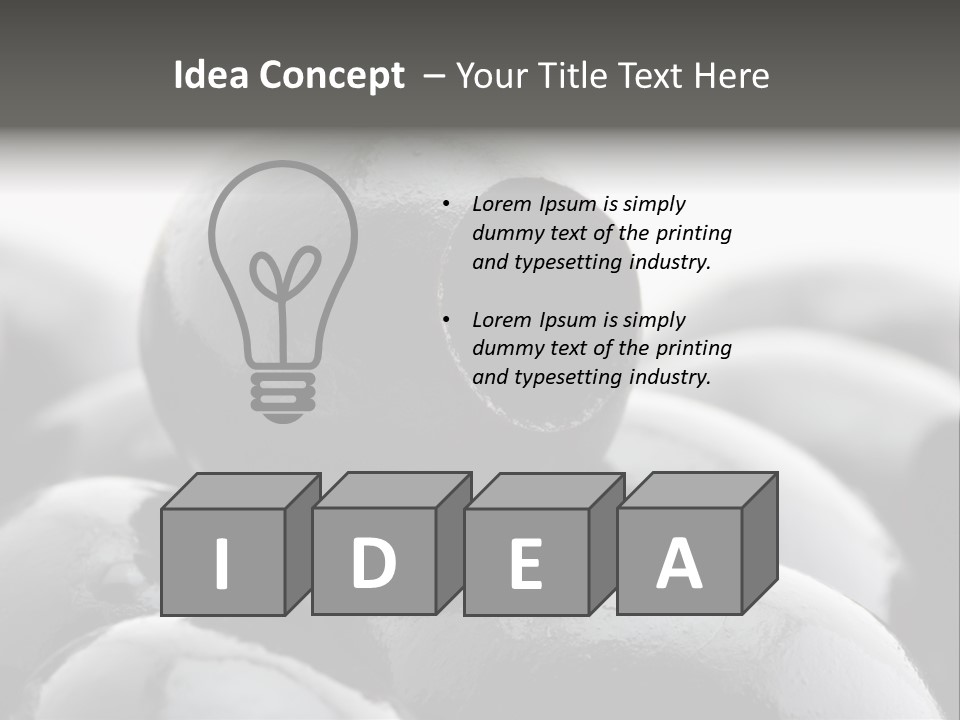 Vegetable Wet Ingredient PowerPoint Template