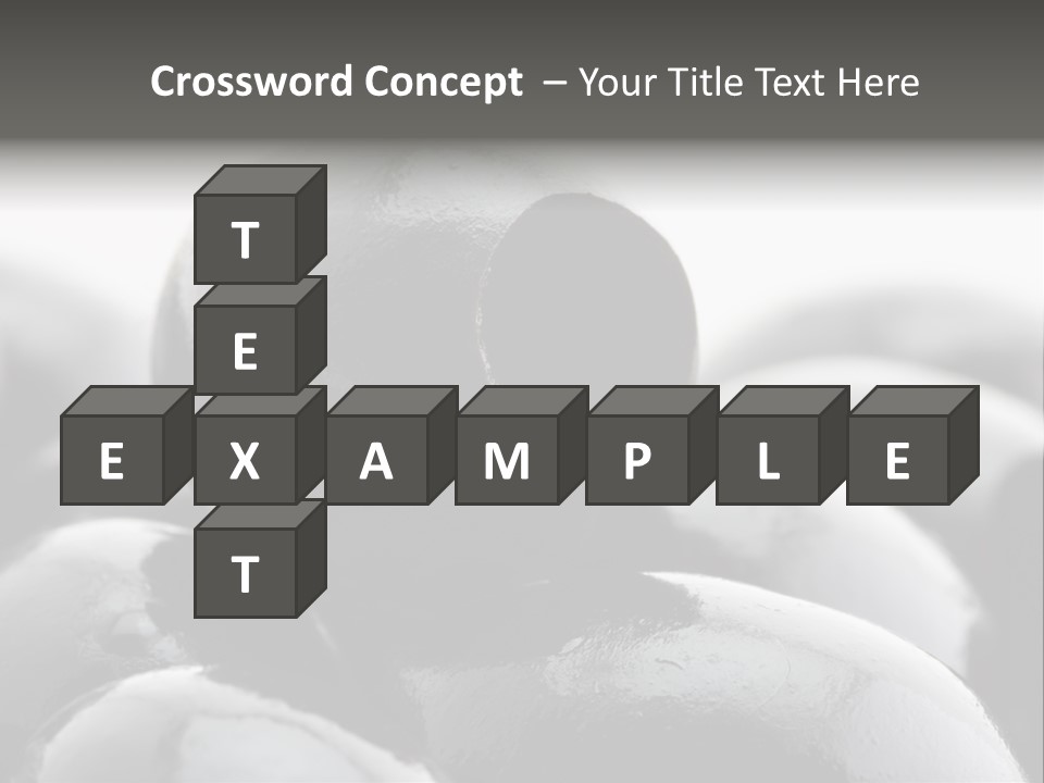 Vegetable Wet Ingredient PowerPoint Template