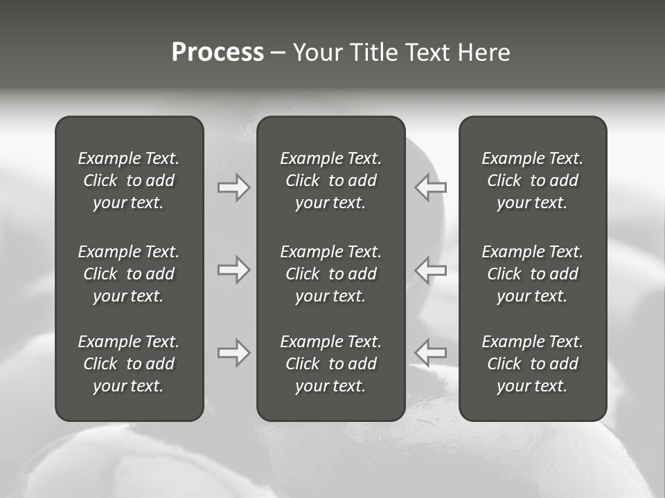 Vegetable Wet Ingredient PowerPoint Template
