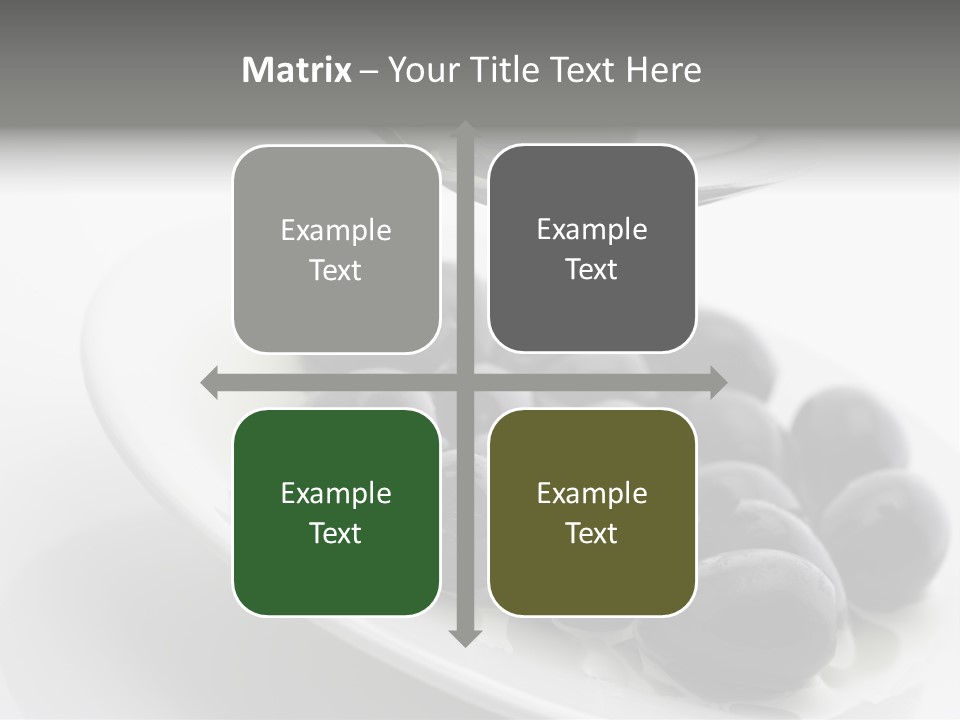 Black Olive PowerPoint Template