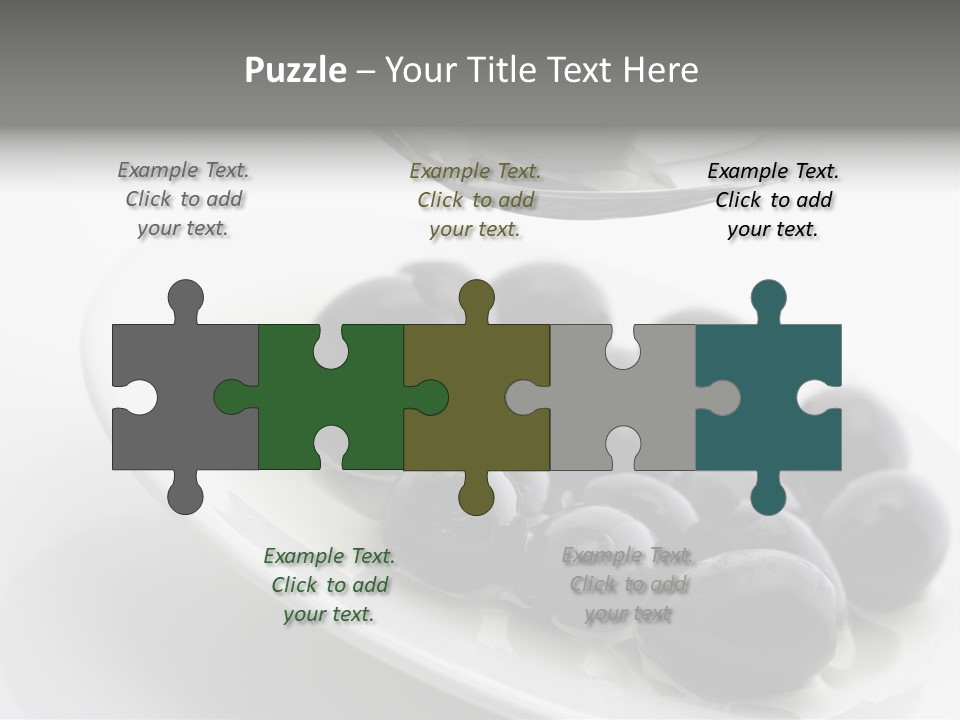 Black Olive PowerPoint Template