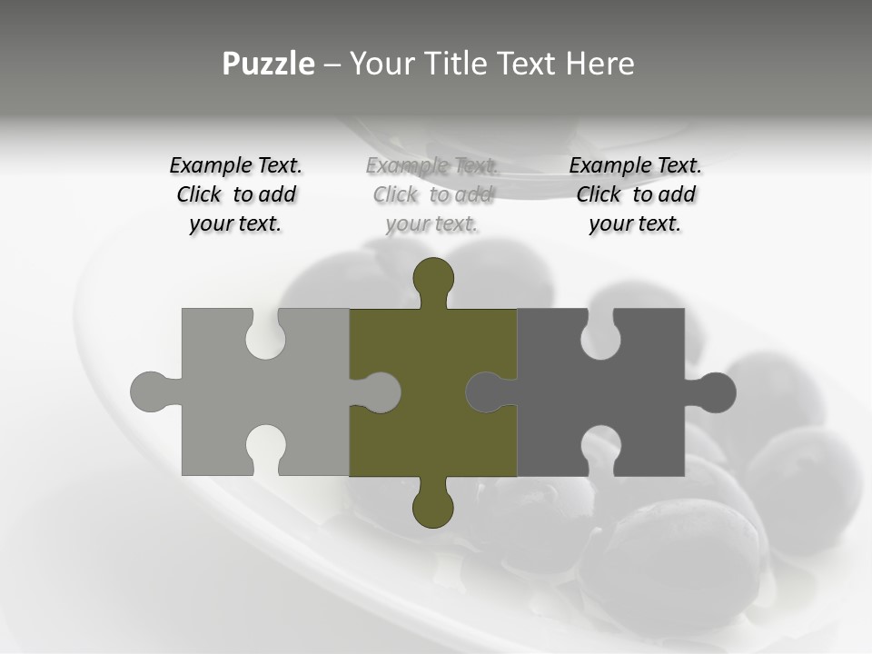 Black Olive PowerPoint Template