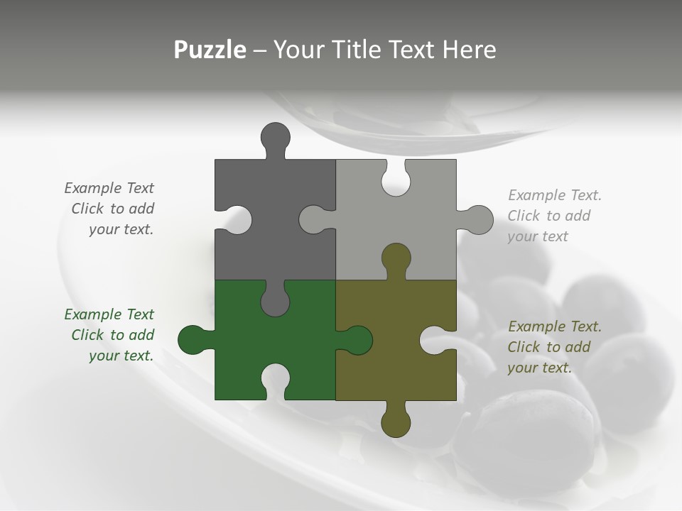 Black Olive PowerPoint Template