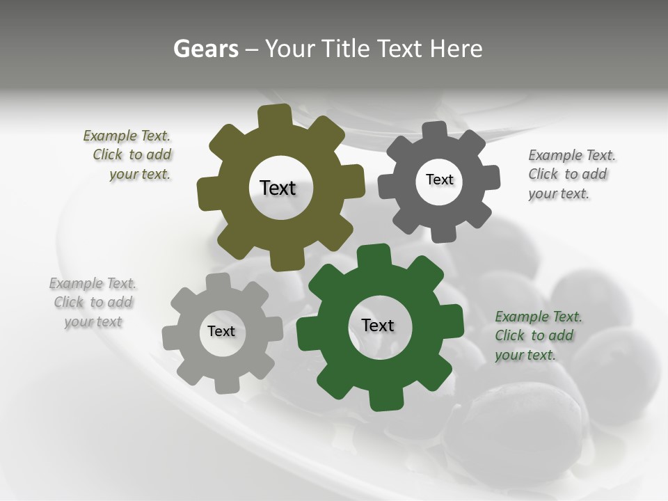 Black Olive PowerPoint Template